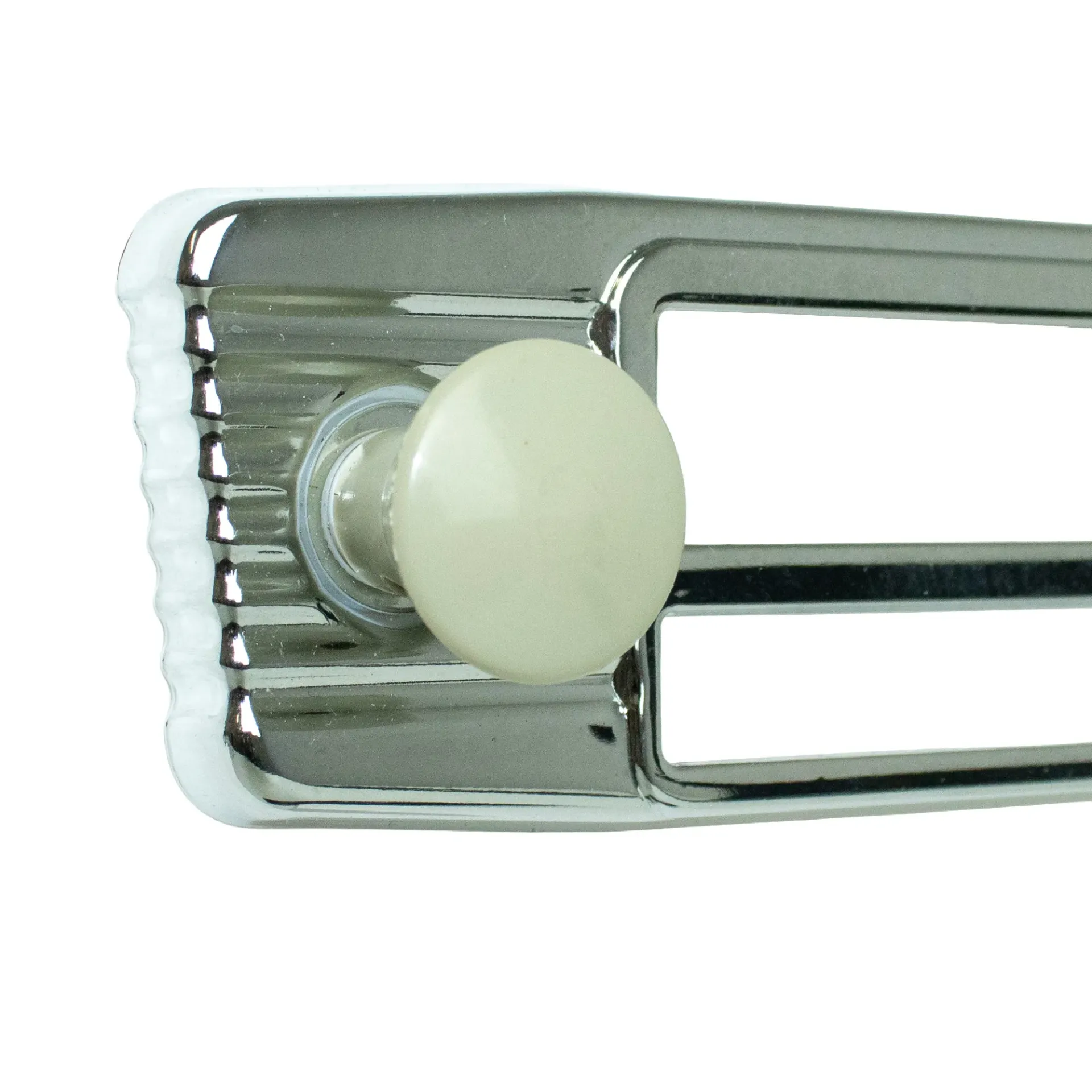 Radioknopf grau - Design "Karmann Ghia"