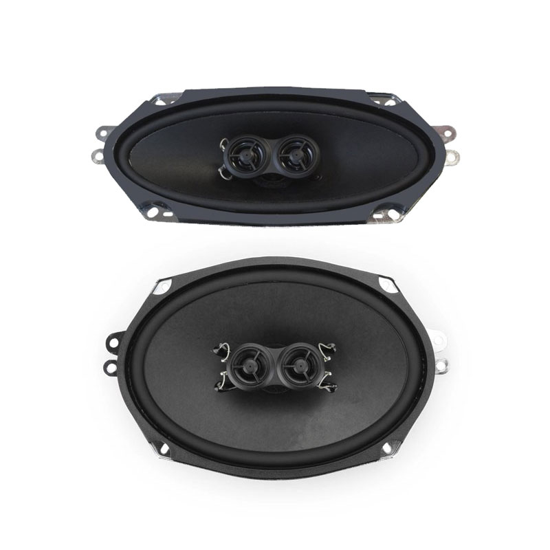 Premium Dashboard and Rear Speaker Set, CADILLAC, 1967-1974, (with factory MONO)