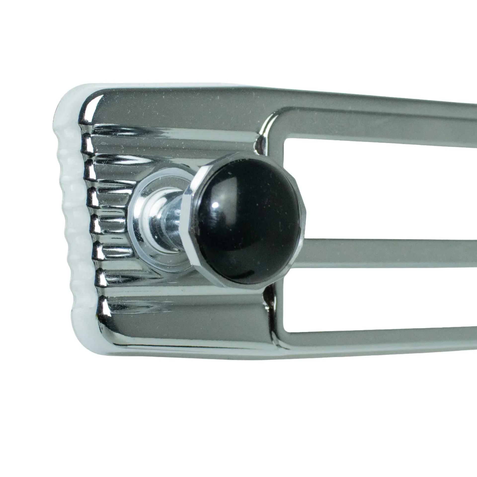 [WCRS206004] Radio knob BECKER chrome, black inlay - Design "Ponton"