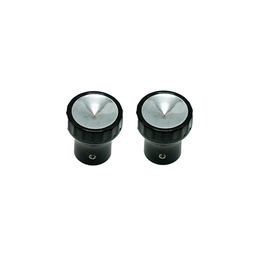 [WCRS209003] Radioknopf Blaupunkt universal schwarz mit Chromkappe